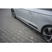 Накладки сплиттеры на пороги на Audi RS5 B9 Coupe
